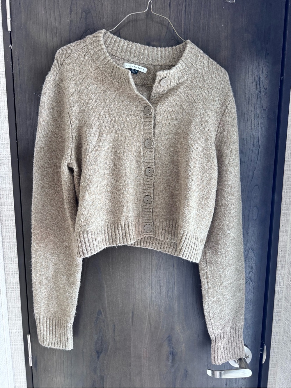 American eagle cropped button down sweater cardigan